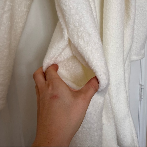 NLT LA Cozy Sherpa Jacket Open Front Size Medium - Picture 5 of 10